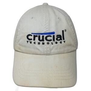 Toppers Baseball Cap Beige One Size Crucial Technology Slideback Hat